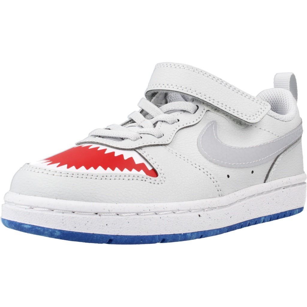 NIKE COURT BOROUGH LOW LILS PSV en color GRIS  (1)