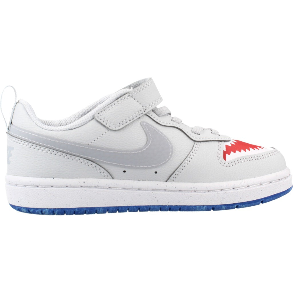 NIKE COURT BOROUGH LOW LILS PSV en color GRIS  (4)