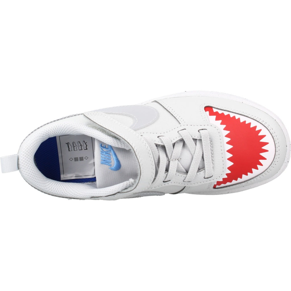 NIKE COURT BOROUGH LOW LILS PSV en color GRIS  (7)