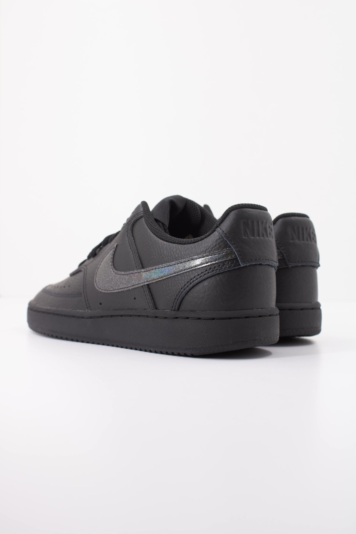 NIKE WMNS NIKE COURT VISION LOW en color NEGRO  (4)