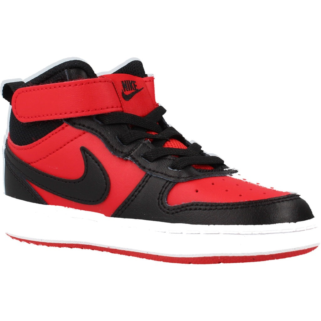 NIKE COURT BOROUGH MID  TDV en color ROJO  (5)