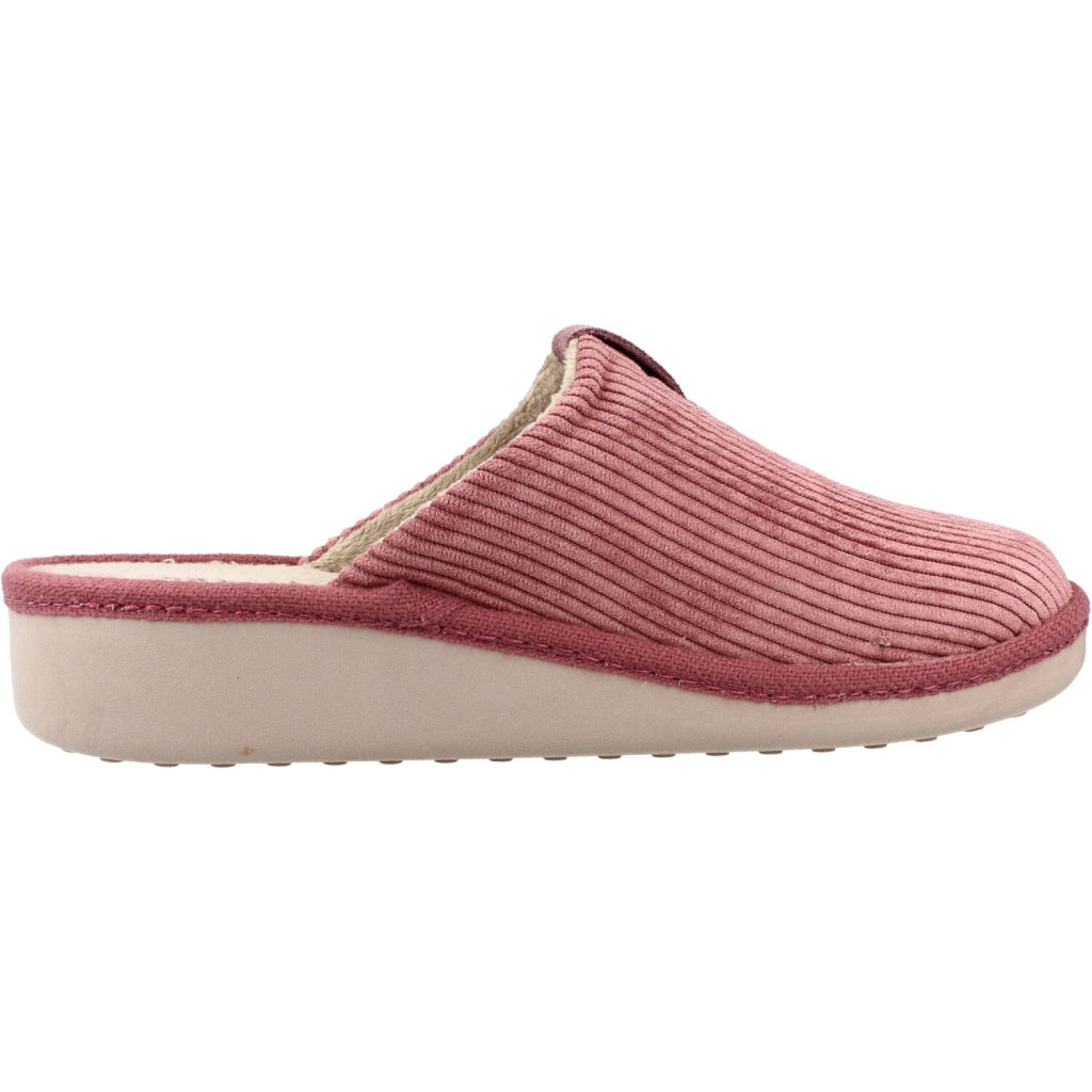 VULLADI   ZAPATILLAS HOGAR en color ROSA  (4)