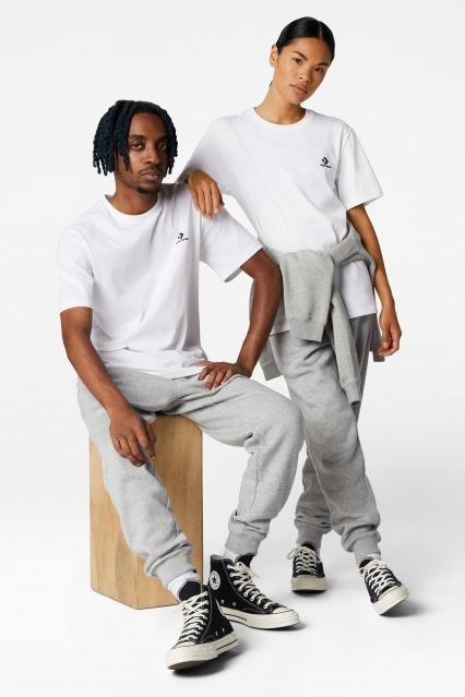 CONVERSE STAR CHEVRON TEE en color BLANCO  (3)