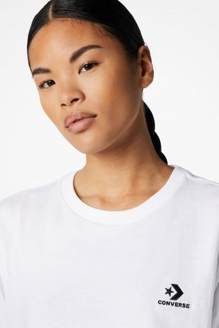 CONVERSE STAR CHEVRON TEE en color BLANCO  (4)