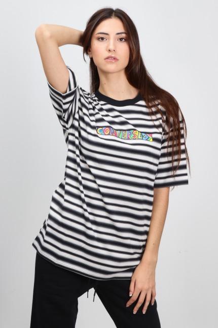CONVERSE COLOR RANGE C&S TEE en color NEGRO  (1)