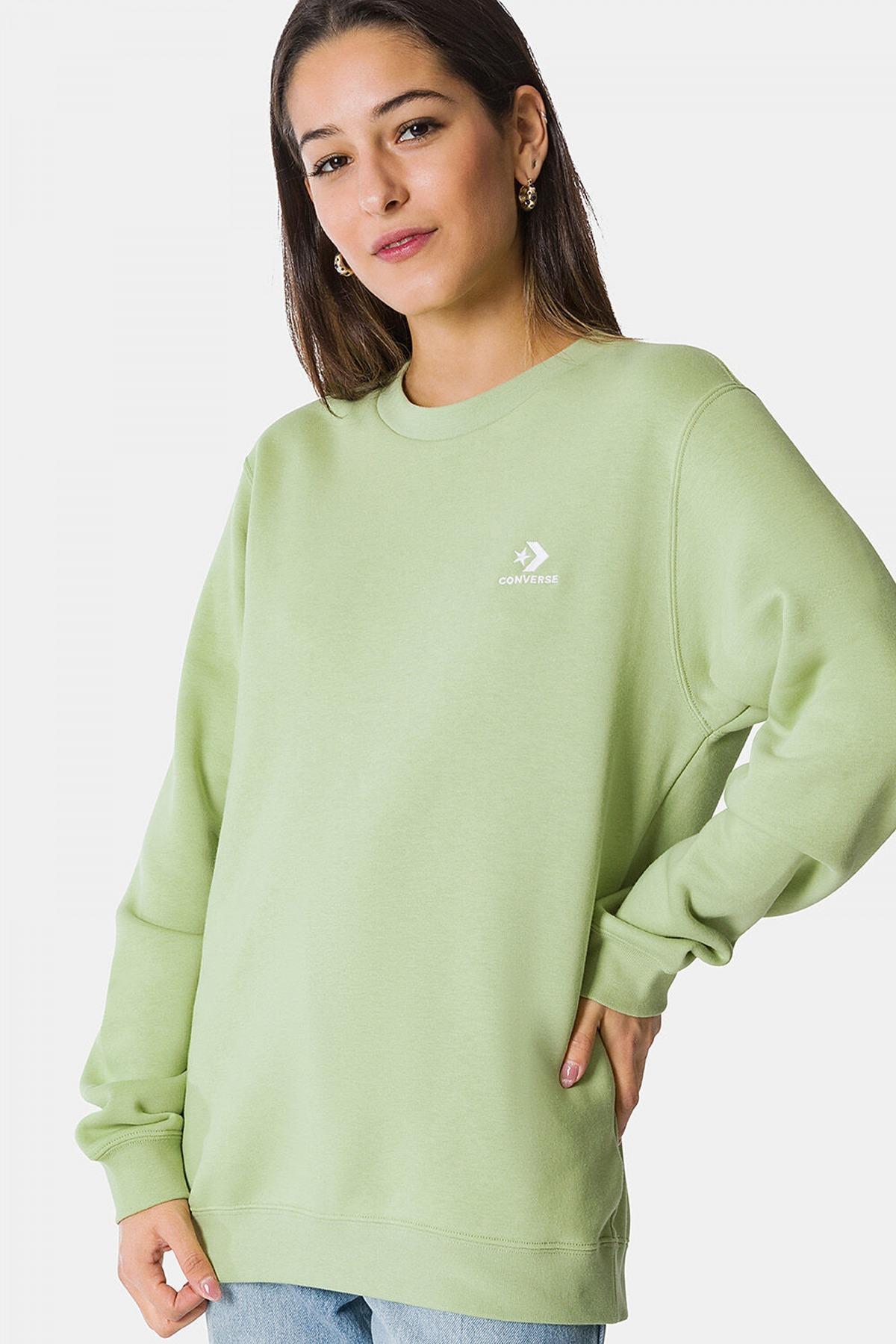 CONVERSE STAR CHEVRON HOODIE BB en color VERDE  (1)