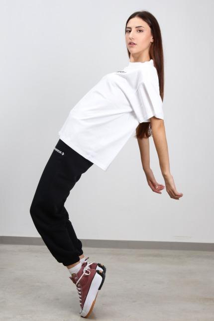 CONVERSE WORDMARK OVERSIZED TEE en color BLANCO  (2)
