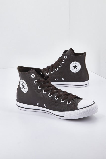 CONVERSE CHUCK TAYLOR ALL STAR TUMBLED LEATHER en color MARRON  (1)
