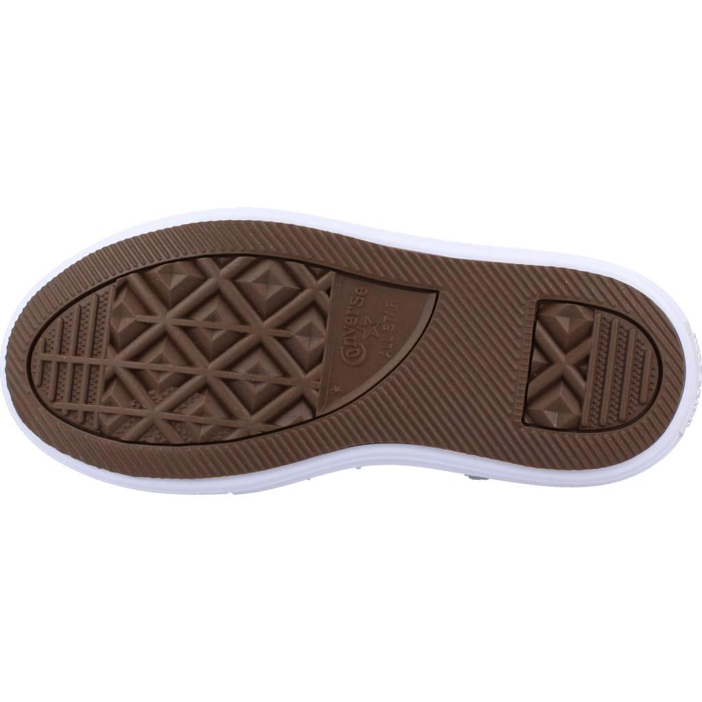 CONVERSE MOVE PLATFORM QUILTED JACQUARD en color NEGRO  (6)