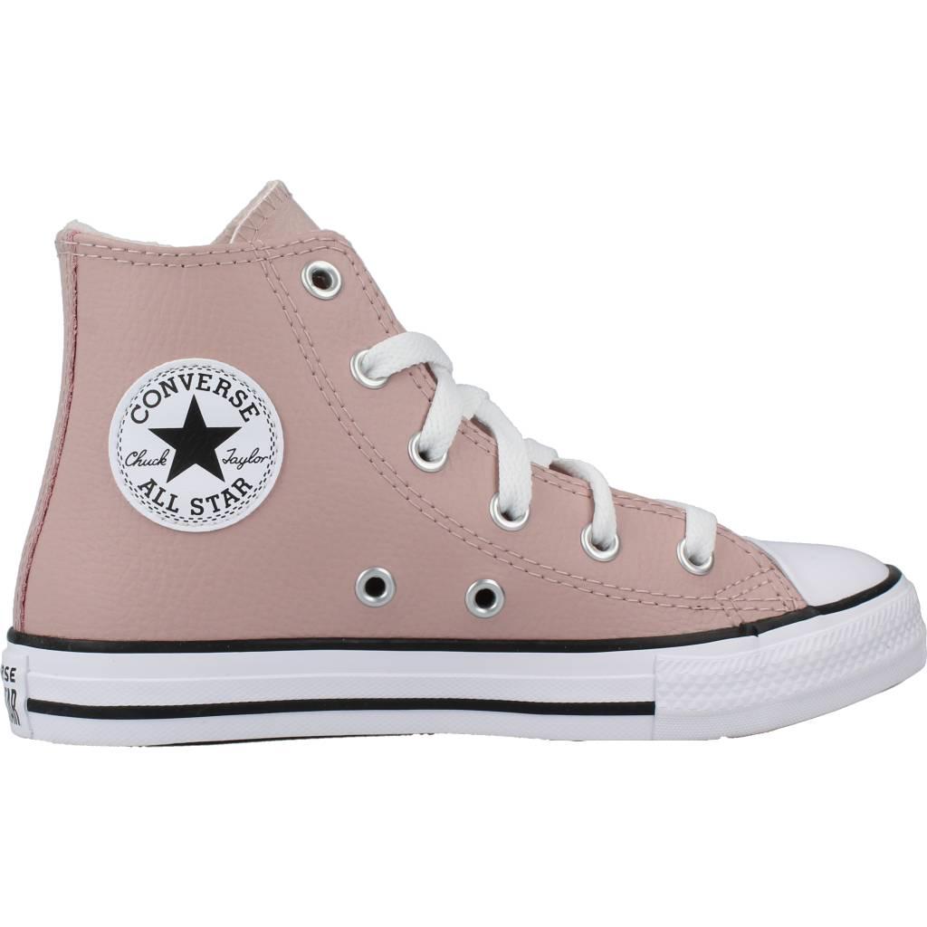 CONVERSE COUNTER CLIMATE LEATHER en color NUDE  (4)