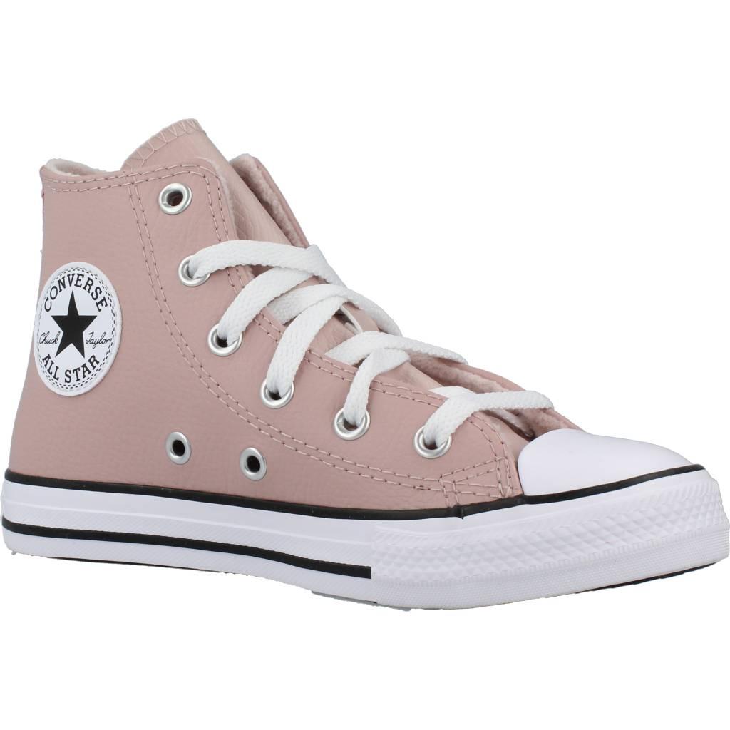 CONVERSE COUNTER CLIMATE LEATHER en color NUDE  (5)