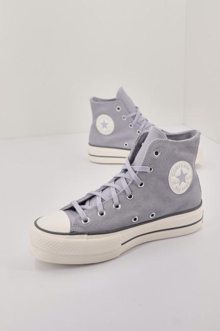 CONVERSE CHUCK TAYLOR ALL STAR LIFT HI en color GRIS  (1)
