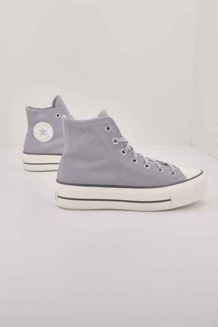 CONVERSE CHUCK TAYLOR ALL STAR LIFT HI en color GRIS  (2)