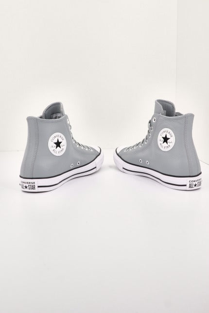 CONVERSE CHUCK TAYLOR ALL STAR TUMBLED LEATHER en color GRIS  (3)