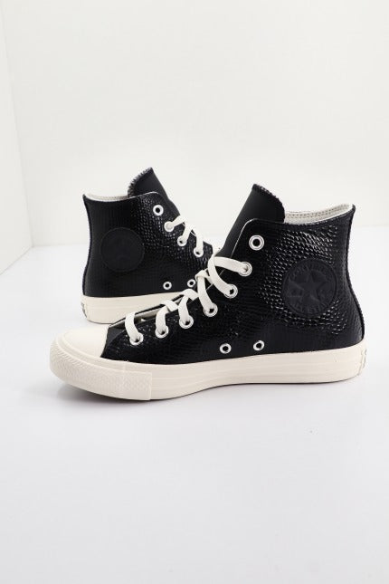 CONVERSE Chuck Taylor All Star Croco Embossed en color NEGRO  (3)