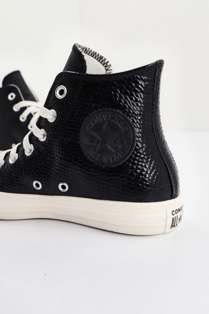 CONVERSE Chuck Taylor All Star Croco Embossed en color NEGRO  (4)