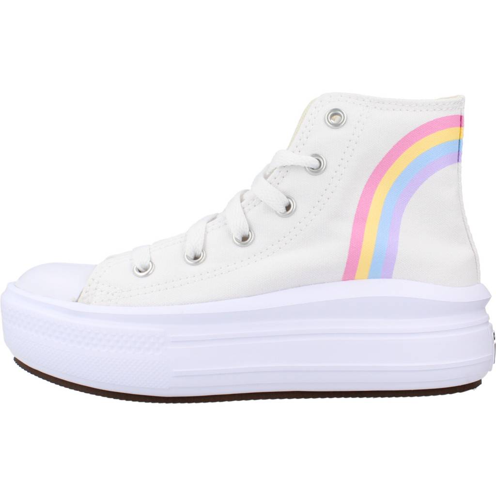 CONVERSE CHUCK TAYLOR ALL STAR MOVE HI en color BLANCO  (2)