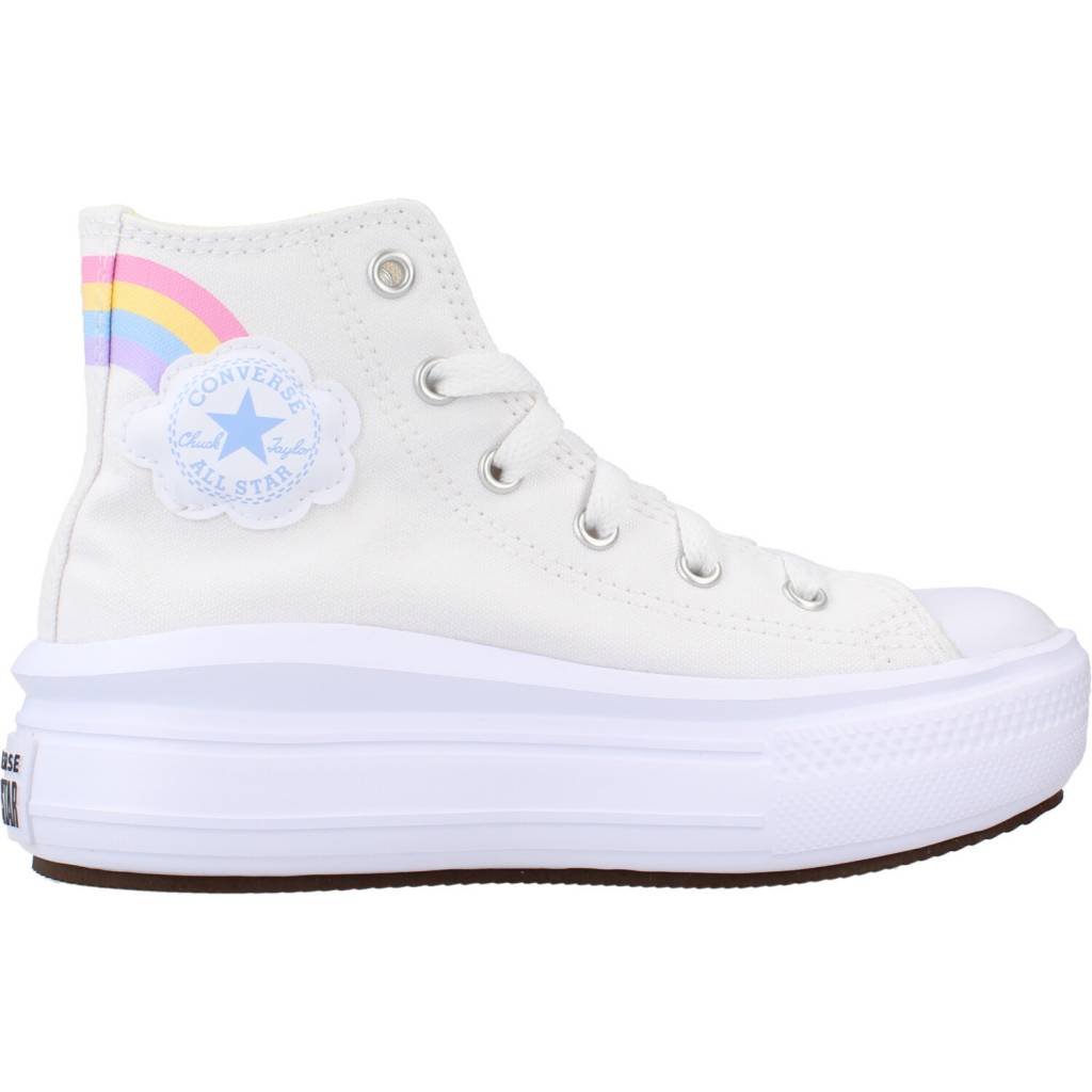 CONVERSE CHUCK TAYLOR ALL STAR MOVE HI en color BLANCO  (4)