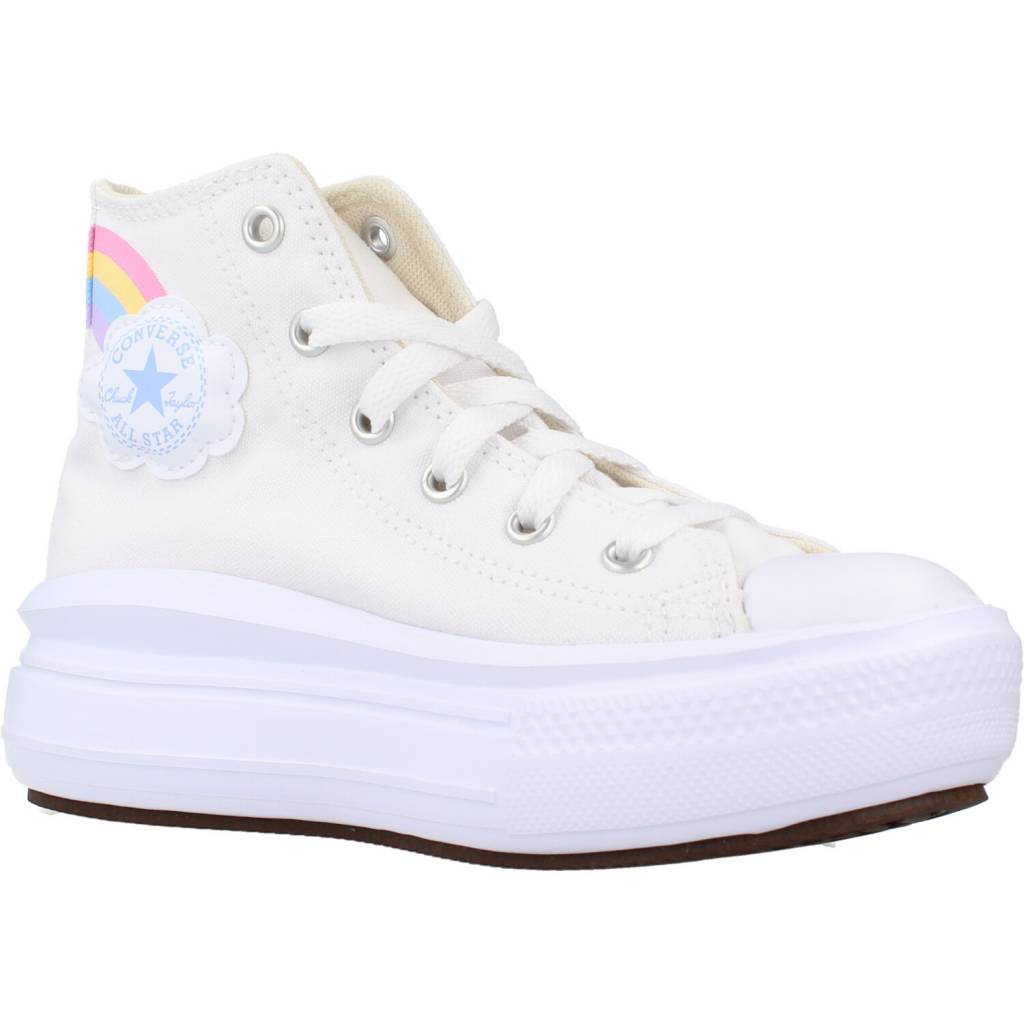 CONVERSE CHUCK TAYLOR ALL STAR MOVE HI en color BLANCO  (5)