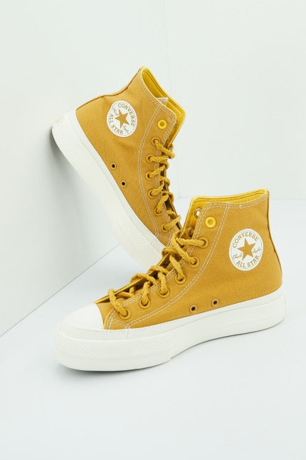 CONVERSE CHUCK TAYLOR ALL STAR LIFT HI en color MARRON  (1)