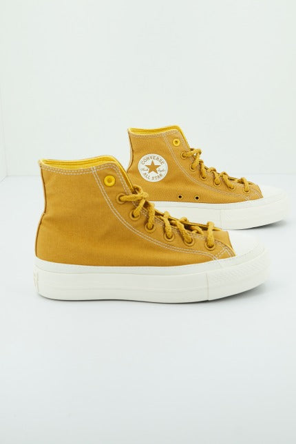 CONVERSE CHUCK TAYLOR ALL STAR LIFT HI en color MARRON  (2)