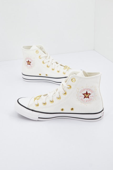 CONVERSE CHUCK TAYLOR ALL STAR HI VINTAGE en color BLANCO  (1)