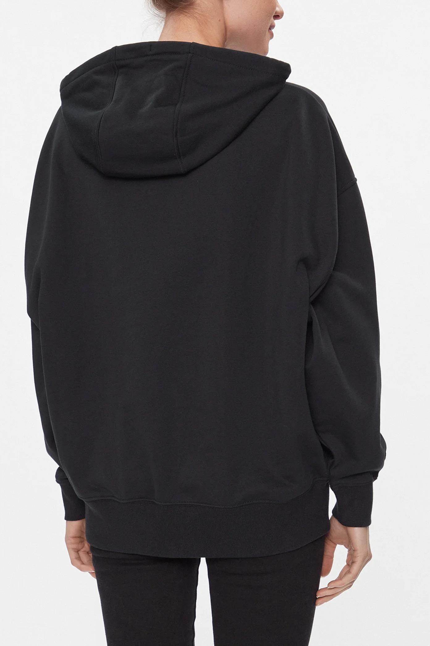 CONVERSE OVERSIZED FULL-ZIP HOODIE en color NEGRO  (3)