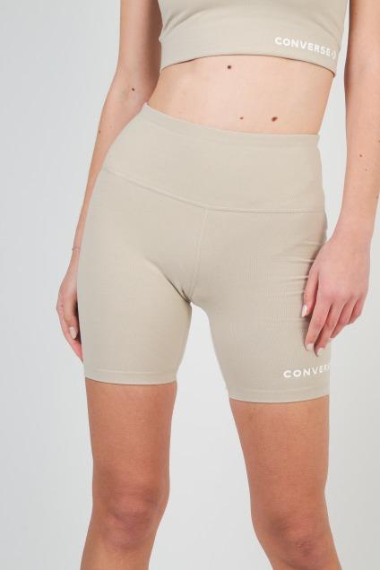 CONVERSE WORDMARK BIKE SHORT en color BEIS  (1)