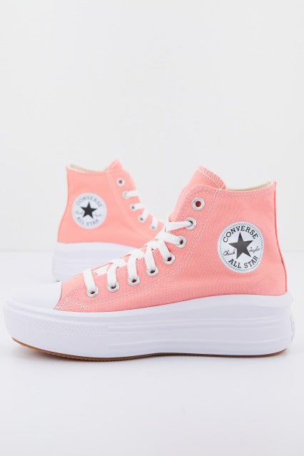 CONVERSE CHUCK TAYLOR ALL STAR MOVE HI en color ROSA  (1)