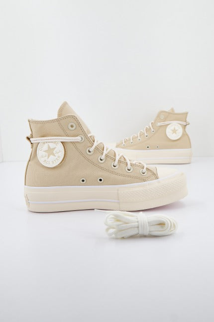 CONVERSE CHUCK TAYLOR ALL STAR LIFT HI en color BEIS  (1)