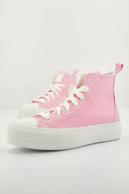 CONVERSE CHUCK TAYLOR ALL STAR LIFT HI en color ROSA  (2)