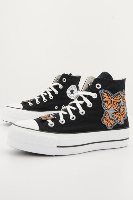 CONVERSE CHUCK TAYLOR ALL STAR LIFT CANVAS LTD en color NEGRO  (2)
