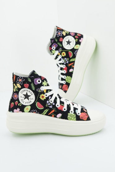 CONVERSE CHUCK TAYLOR ALL STAR MOVE HI en color NEGRO  (1)