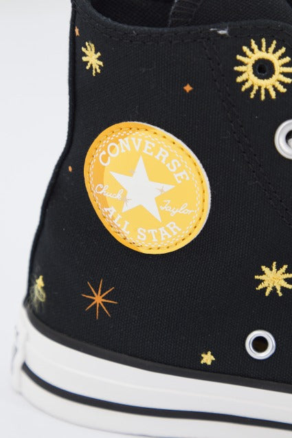 CONVERSE CHUCK TAYLOR ALL STAR LIFT HI en color NEGRO  (4)