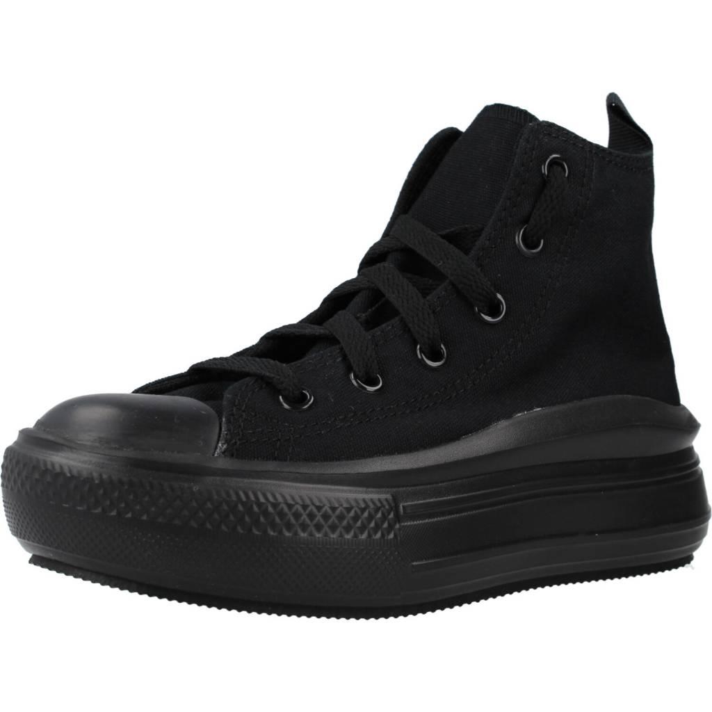 CONVERSE CHUCK TAYLOR ALL STAR MOVE HI en color NEGRO  (1)