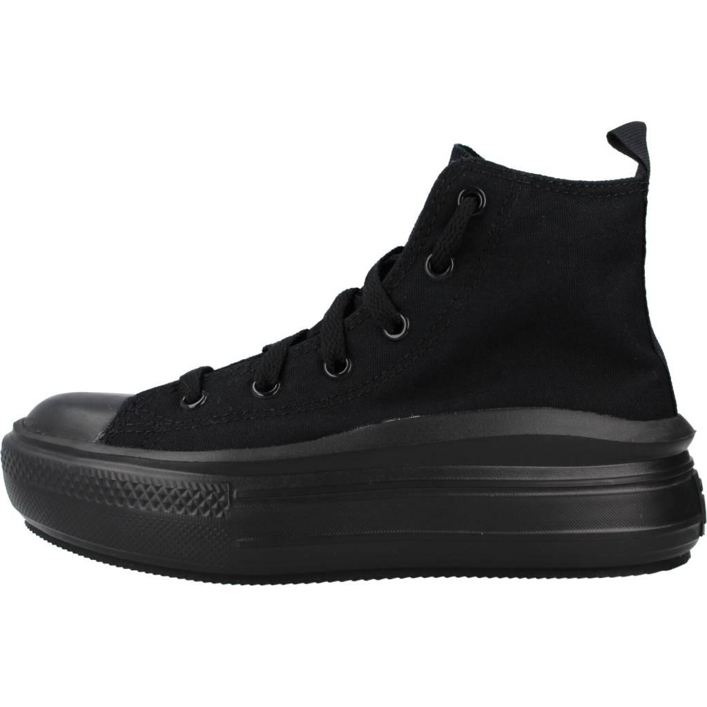CONVERSE CHUCK TAYLOR ALL STAR MOVE HI en color NEGRO  (2)