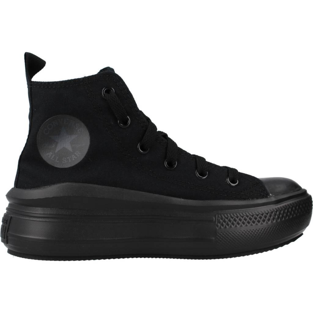 CONVERSE CHUCK TAYLOR ALL STAR MOVE HI en color NEGRO  (4)