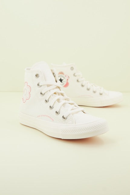 CONVERSE CHUCK TAYLOR ALL STAR LIFT HI en color BLANCO  (2)