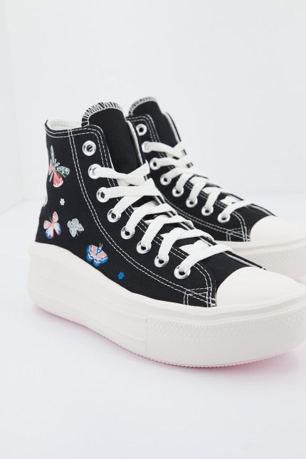 CONVERSE CHUCK TAYLOR ALL STAR MOVE HI en color NEGRO  (2)