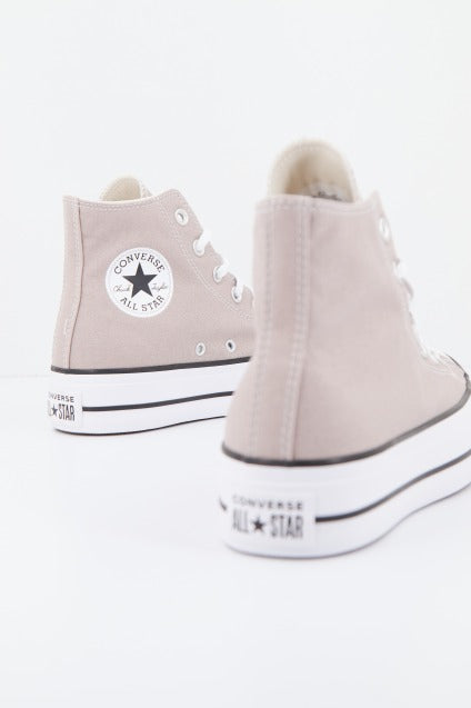 CONVERSE CTAS LIFT HI en color MARRON CLARO  (3)