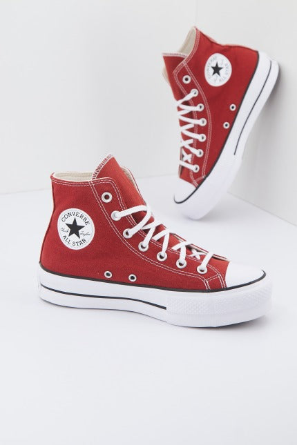 CONVERSE CHUCK TAYLOR ALL STAR LIFT PLATFORM CANVAS en color MARRON  (1)