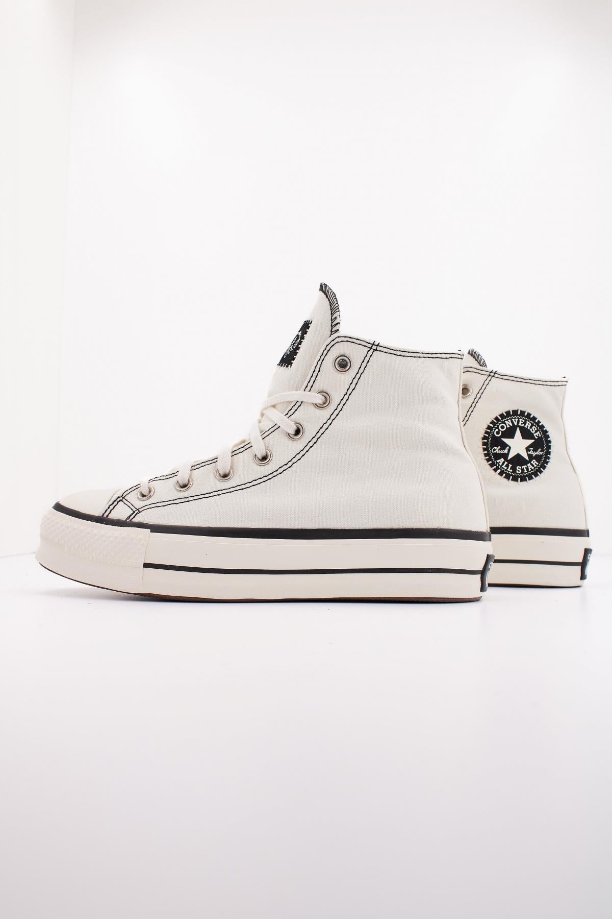 CONVERSE CHUCK TAYLOR ALL STAR LIFT HI en color BLANCO  (1)