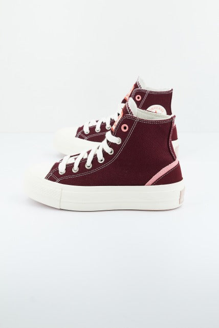 CONVERSE CHUCK TAYLOR ALL STAR en color BURDEOS  (3)
