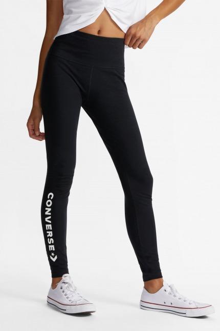 CONVERSE LEGGING WORDMARK en color NEGRO  (1)