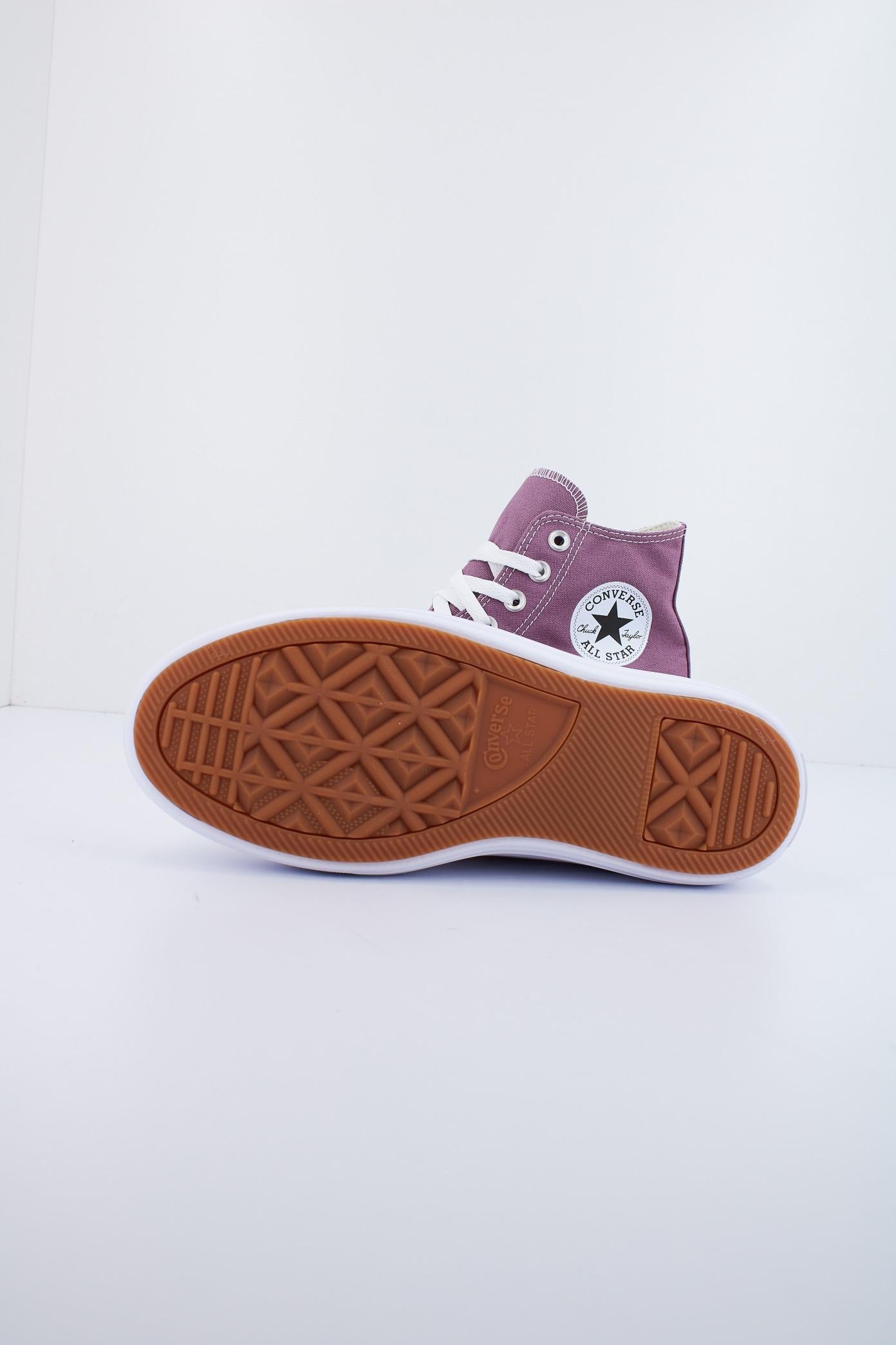 CONVERSE CHUCK TAYLOR ALL STAR MOVE HI en color VIOLETA  (4)