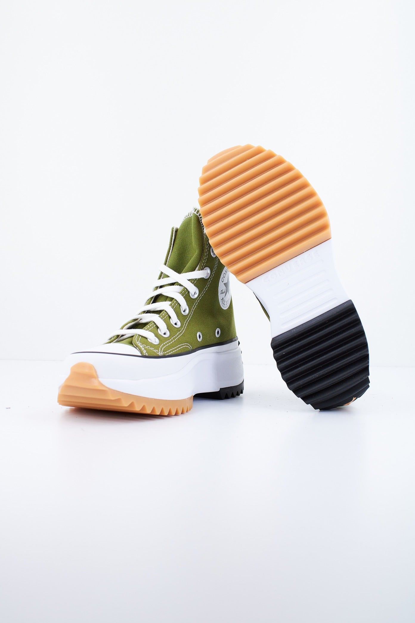 CONVERSE RUN STAR HIKER PLATFORM SEASONAL COLOR en color VERDE  (4)