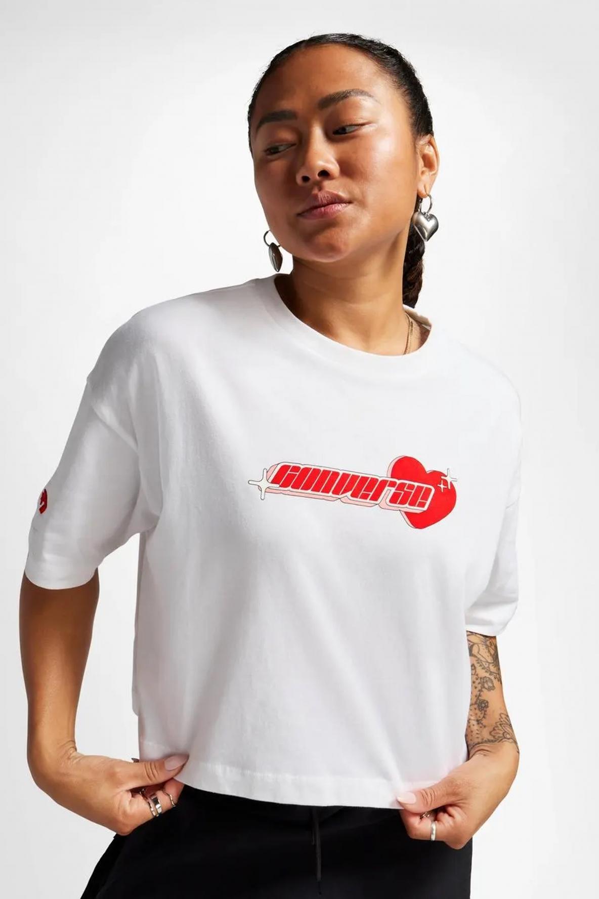 CONVERSE BEMYK CROPPED OVERSIZED en color BLANCO  (1)