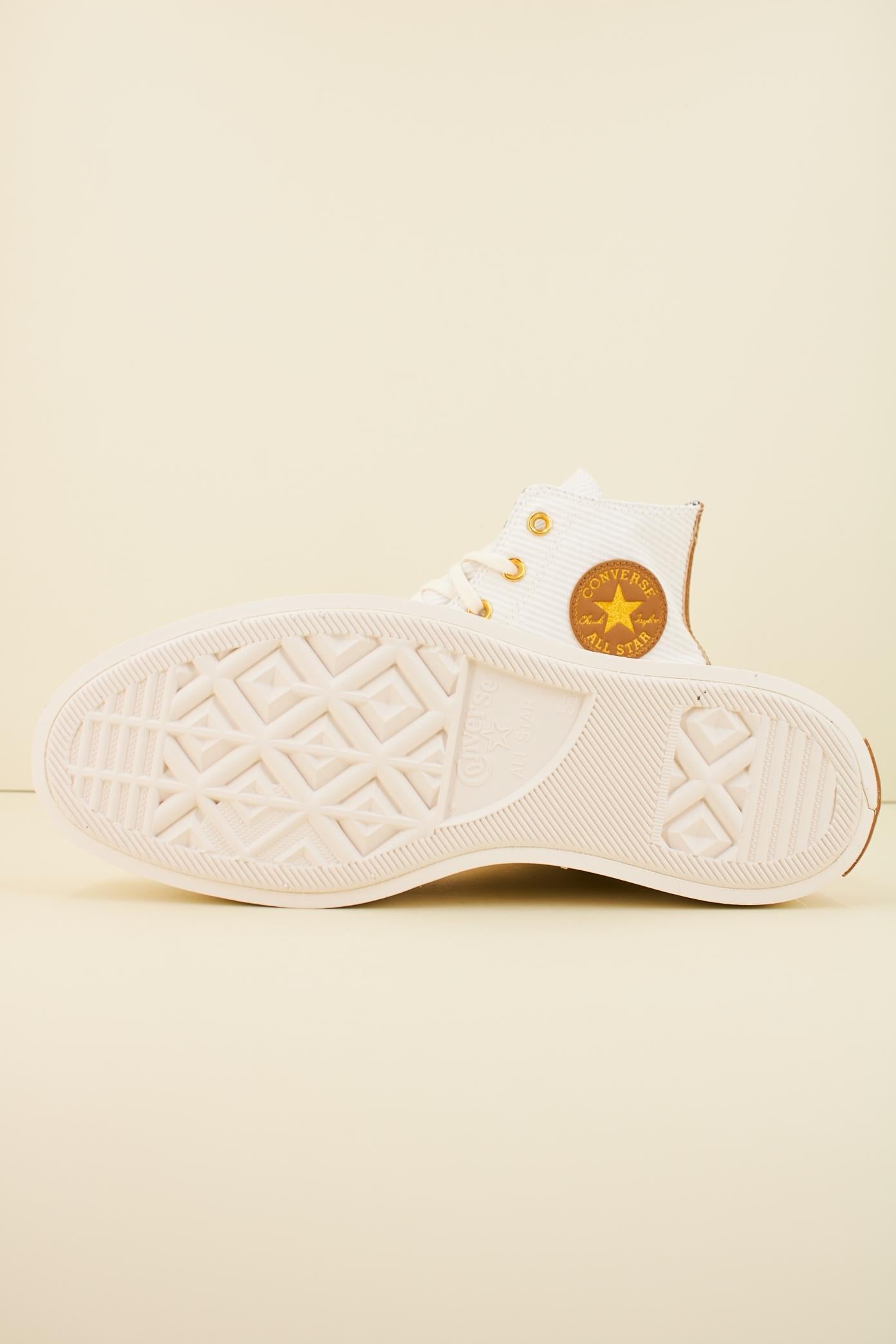 CONVERSE CHUCK TAYLOR ALL STAR MODERN LIFT HI en color BLANCO  (4)