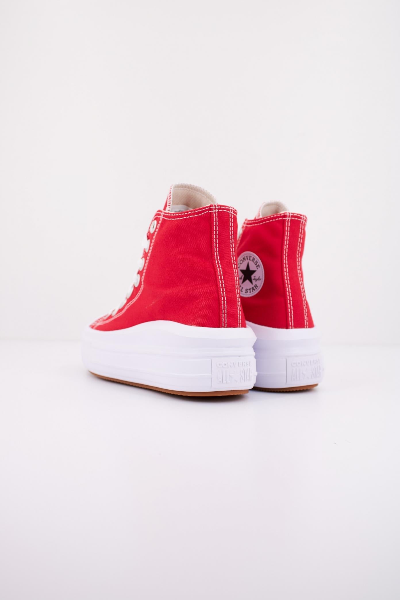 CONVERSE CHUCK TAYLOR ALL STAR MOVE PLATFORM en color ROJO  (4)