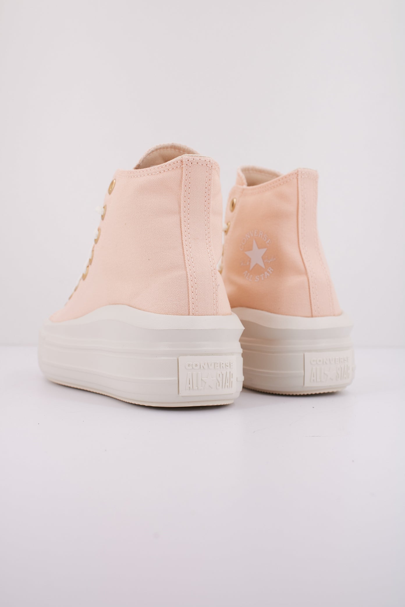 CONVERSE CHUCK TAYLOR MOVE HI en color NARANJA  (3)